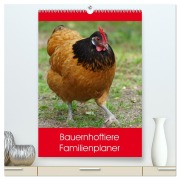 Cover-Bild zum Titel 'Bauernhoftiere Familienplaner (hochwertiger Premium Wandkalender 2026 DIN A2 hoch), Kunstdruck in Hochglanz' von 'Kattobello Kattobello'