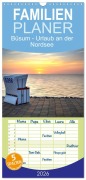 Cover-Bild zum Titel 'Familienplaner 2026 - Büsum - Urlaub an der Nordsee mit 5 Spalten (Wandkalender, 21 x 45 cm) CALVENDO' von 'Katja Xenikis'