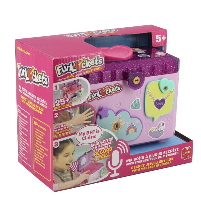 Funlockets - Geheimes Schmuckkästchen mit Aufnahmegerät - 