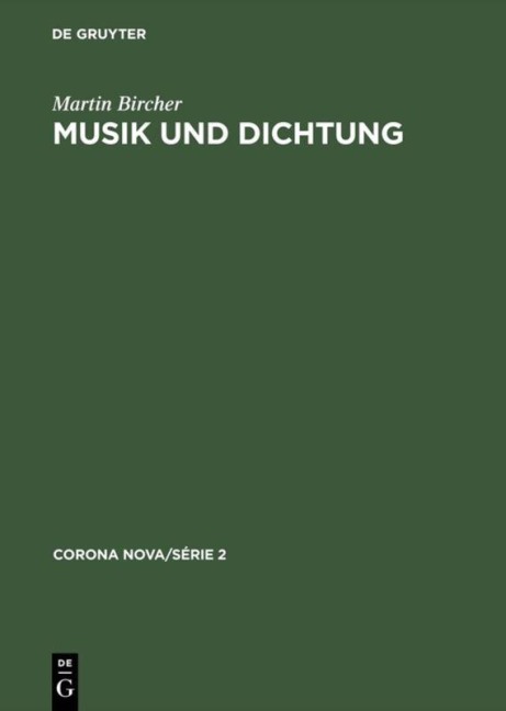 Musik und Dichtung - Martin Bircher
