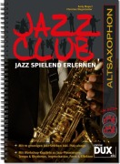Cover-Bild zum Titel 'Jazz Club, Altsaxophon (mit 2 CDs)' von 'Andy Mayerl, Christian Wegscheider'