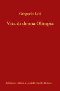 Cover-Bild zum Titel 'Vita di donna Olimpia' von 'Gregorio Leti'
