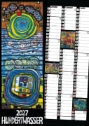 Cover-Bild zum Titel 'Hundertwasser Streifenkalender Art 2027' von ''