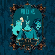 Cover-Bild zum Titel 'DISNEY VILLAINS - Broschürenkalender im Format 30 x 30' von ''
