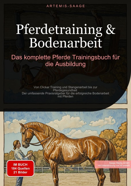 Pferdetraining & Bodenarbeit: Das komplette Pferde Trainingsbuch für die Ausbildung - Artemis Saage