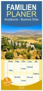 Cover-Bild zum Titel 'Familienplaner 2026 - Andalucía - Buenos Días mit 5 Spalten (Wandkalender, 21 x 45 cm) CALVENDO' von 'Paul Michalzik'