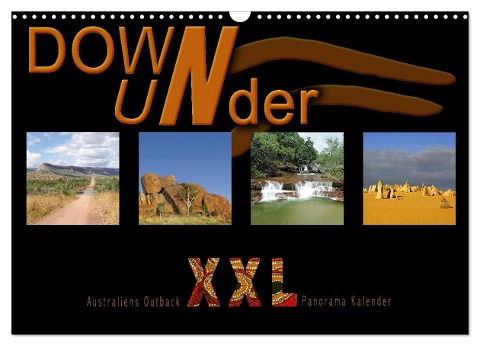 Down Under - Australiens Outback XXL (Wandkalender 2025 DIN A3 quer), CALVENDO Monatskalender - Andrea Redecker