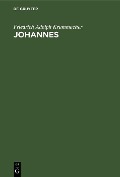 Cover-Bild zum Titel 'Johannes' von 'Friedrich Adolph Krummacher'