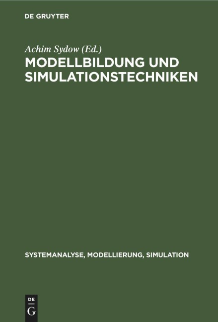 Modellbildung und Simulationstechniken - 