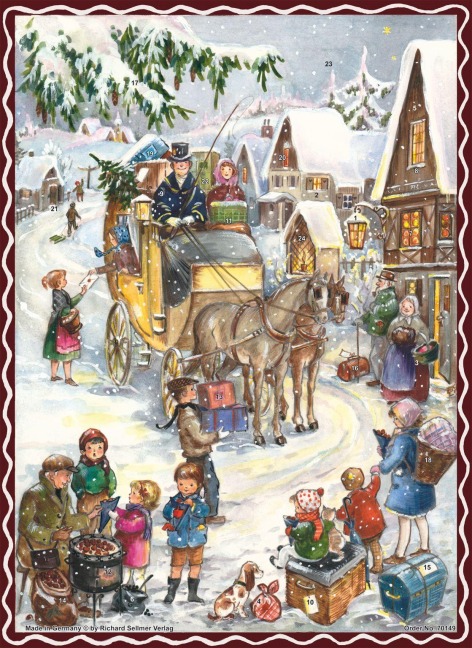 Adventskalender "Hurra die Kutsche kommt" - A. Rahlweß