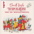 Cover-Bild zum Titel 'Christl Vogls Ausmalreise - Welt der Weihnachtswichtel' von 'Christl Vogl'