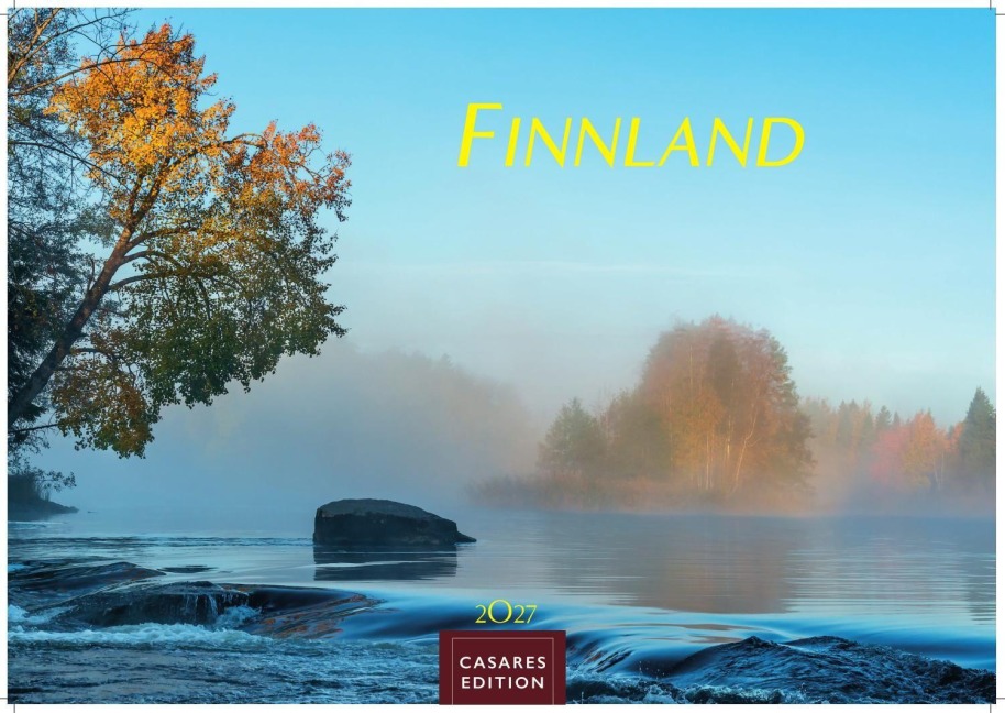 Finnland Kalender 2027 - Wandkalender | Fotokalender Nordeuropa 24x35cm - mit beeindruckenden Naturaufnahmen aus Finnland - 