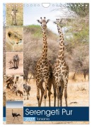 Cover-Bild zum Titel 'Serengeti Pur - Tansania (Wandkalender 2027 DIN A4 hoch), CALVENDO Monatskalender' von 'Sabine Reuke'