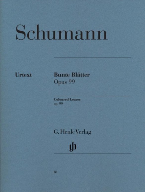 Bunte Blätter op. 99 - Robert Schumann