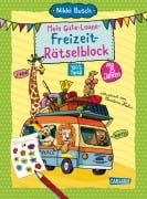 Cover-Bild zum Titel 'Rätselspaß Grundschule: Mein Gute-Laune-Freizeit-Rätselblock' von 'Nikki Busch'