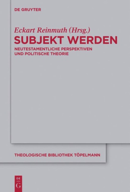 Subjekt werden - 