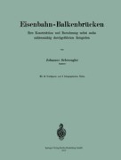Cover-Bild zum Titel 'Eisenbahn-Balkenbrücken' von 'Johannes Schwengler'