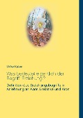 Cover-Bild zum Titel 'Was bedeutet eigentlich der Begriff "Erziehung"?' von 'Ulrike Kaiser'