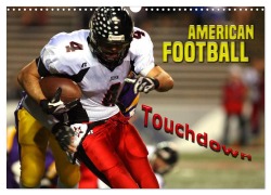 Cover-Bild zum Titel 'American Football - Touchdown (Wandkalender 2026 DIN A3 quer), CALVENDO Monatskalender' von 'Renate Bleicher'