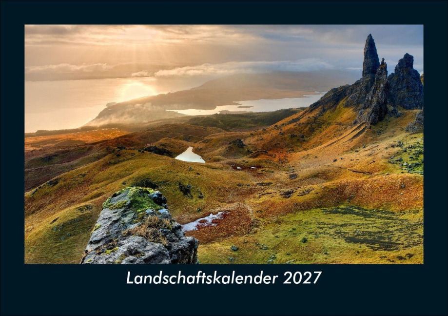 Landschaftskalender 2027 Fotokalender DIN A5 - Tobias Schmitt, Kevin Heber