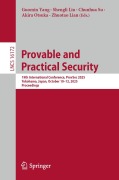 Cover-Bild zum Titel 'Provable and Practical Security' von ''