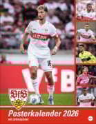 Cover-Bild zum Titel 'VfB Stuttgart Posterkalender 2026' von ''