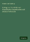 Beiträge zur Geschichte und Klassifikation der politischen und socialen Verbrechen - Wilhelm Emil Wahlberg