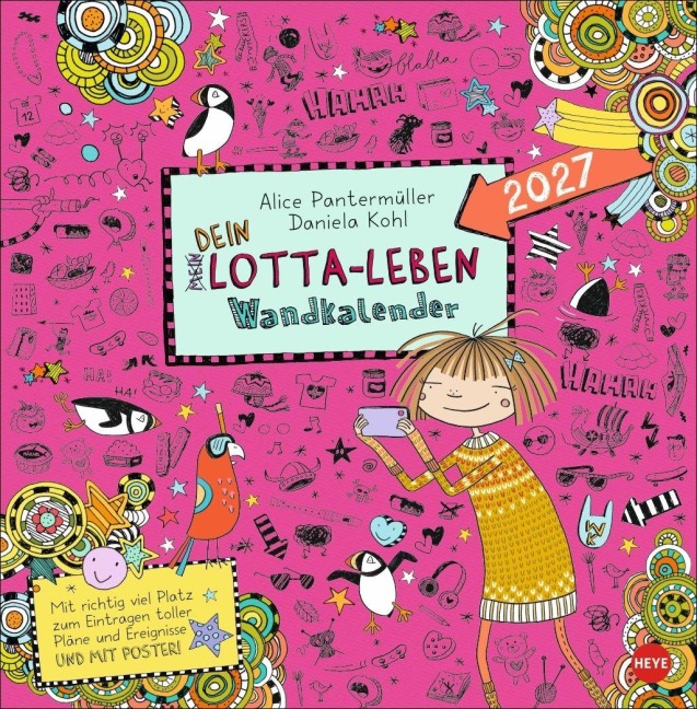 Lotta-Leben Broschurkalender 2027 - Alice Pantermüller