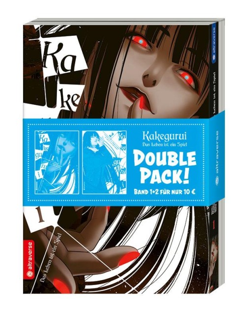 Kakegurui - Das Leben ist ein Spiel. Double Pack Band 1 & 2 - Homura Kawamoto, Toru Naomura