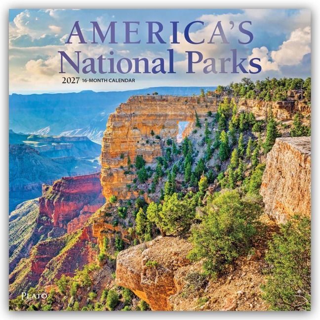 America's National Parks - Amerikas Nationalparks 2027 - 16-Monatskalender - Browntrout Publishers