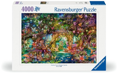 Erwachsenenpuzzle 4000 Teile - Die verborgene Welt der Feen - 