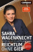 Cover-Bild zum Titel 'Reichtum ohne Gier' von 'Sahra Wagenknecht'