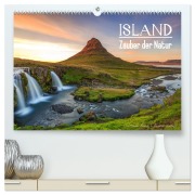 Cover-Bild zum Titel 'ISLAND - Zauber der Natur (hochwertiger Premium Wandkalender 2026 DIN A2 quer), Kunstdruck in Hochglanz' von 'Martin Büchler Und Christine Berkhoff'