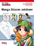Cover-Bild zum Titel 'How To Draw Manga: Manga-Skizzen zeichnen' von 'Hikaru Hayashi, Kazuaki Morita, Takehiko Matsumoto'