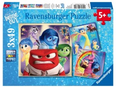 Cover-Bild zum Titel 'Kinderpuzzle 49 Teile - Disney / Pixar Alles steht Kopf' von ''