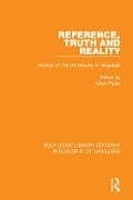 Cover-Bild zum Titel 'Reference, Truth and Reality' von 'Mark Platts'