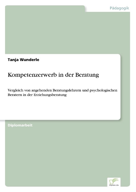 Kompetenzerwerb in der Beratung - Tanja Wunderle