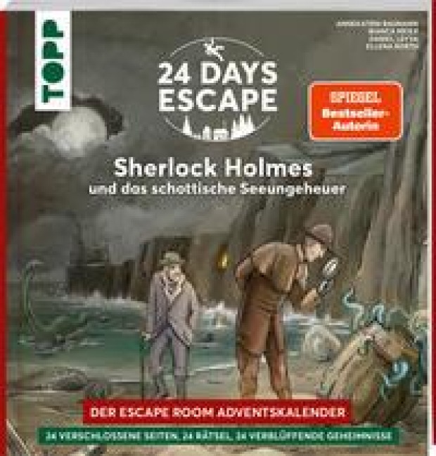 24 DAYS ESCAPE - Der Escape Room Adventskalender: Sherlock Holmes und das schottische Seeungeheuer - Annekatrin Baumann