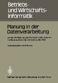 Cover-Bild zum Titel 'Planung in der Datenverarbeitung' von ''