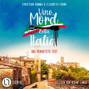 Cover-Bild zum Titel 'Das vergiftete Fest - Vino, Mord und Bella Italia!, Folge 1' von 'Elisabeth Frank, Christian Homma'