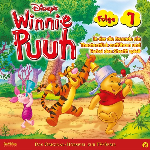 07: Winnie Puuh in der die Freunde ein Theaterstück aufführen und Ferkel den Sheriff spielt (Disney TV-Serie) - Steve Nelson, Thom Sharp