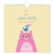 Postkartenkalender 2026 Der frühe Vogel - 