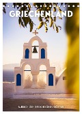 Griechenland - Im Reich der griechischen Götter. (Tischkalender 2024 DIN A5 hoch), CALVENDO Monatskalender - Sf Sf