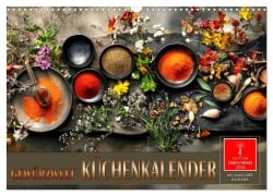 Cover-Bild zum Titel 'Küchenkalender Gewürzwelt (Wandkalender 2026 DIN A3 quer), CALVENDO Monatskalender' von 'Peter Roder'
