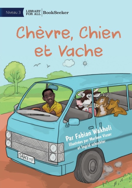 Goat, Dog and Cow - Chèvre, Chien et Vache - Fabian Wakholi
