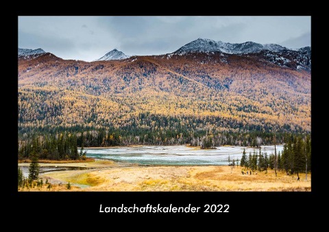 Landschaftskalender 2022 Fotokalender DIN A3 - Tobias Becker
