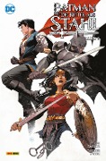 Cover-Bild zum Titel 'Batman und die Ritter aus Stahl' von 'Tom Taylor, Yasmine Putri, Jay Kristoff, Nathan Gooden, C. S. Pascat'