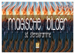 Magische Bilder - 3D Stereogramme (Wandkalender 2026 DIN A2 quer), CALVENDO Monatskalender - Renate Bleicher