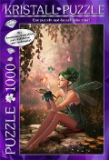 M.I.C. Swarovski Kristall Puzzle Motiv: Fairy Forrest. 1000 Teile Puzzle - 