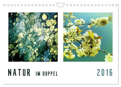 NATUR im Doppel 2024 (Wandkalender 2024 DIN A4 quer), CALVENDO Monatskalender - Simone Kuhn